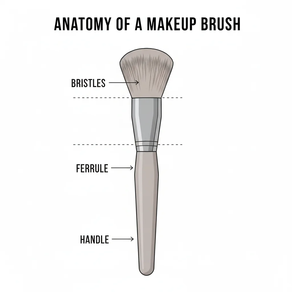 Featured image for What are the parts of a makeup brush?