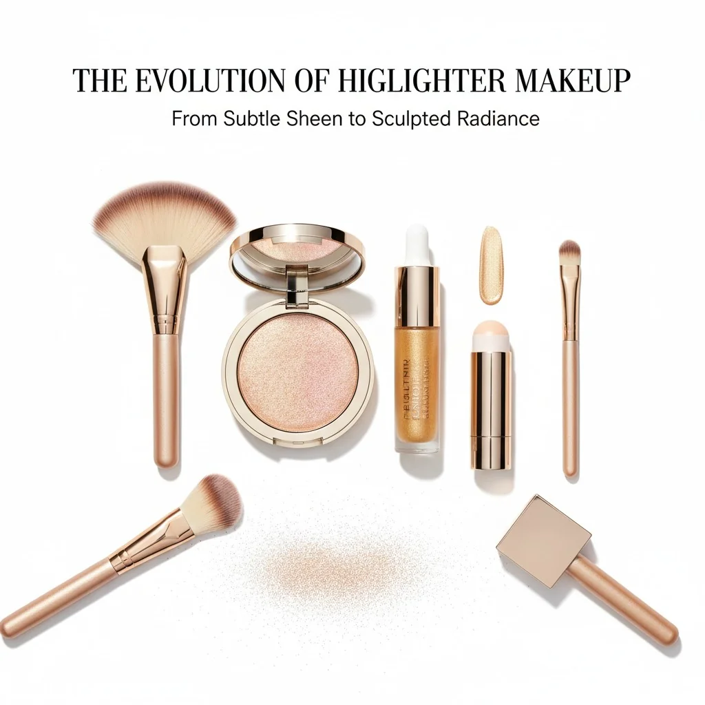 Featured image for Highlighter Makeup: When Was It Invented and How Did It Evolve?