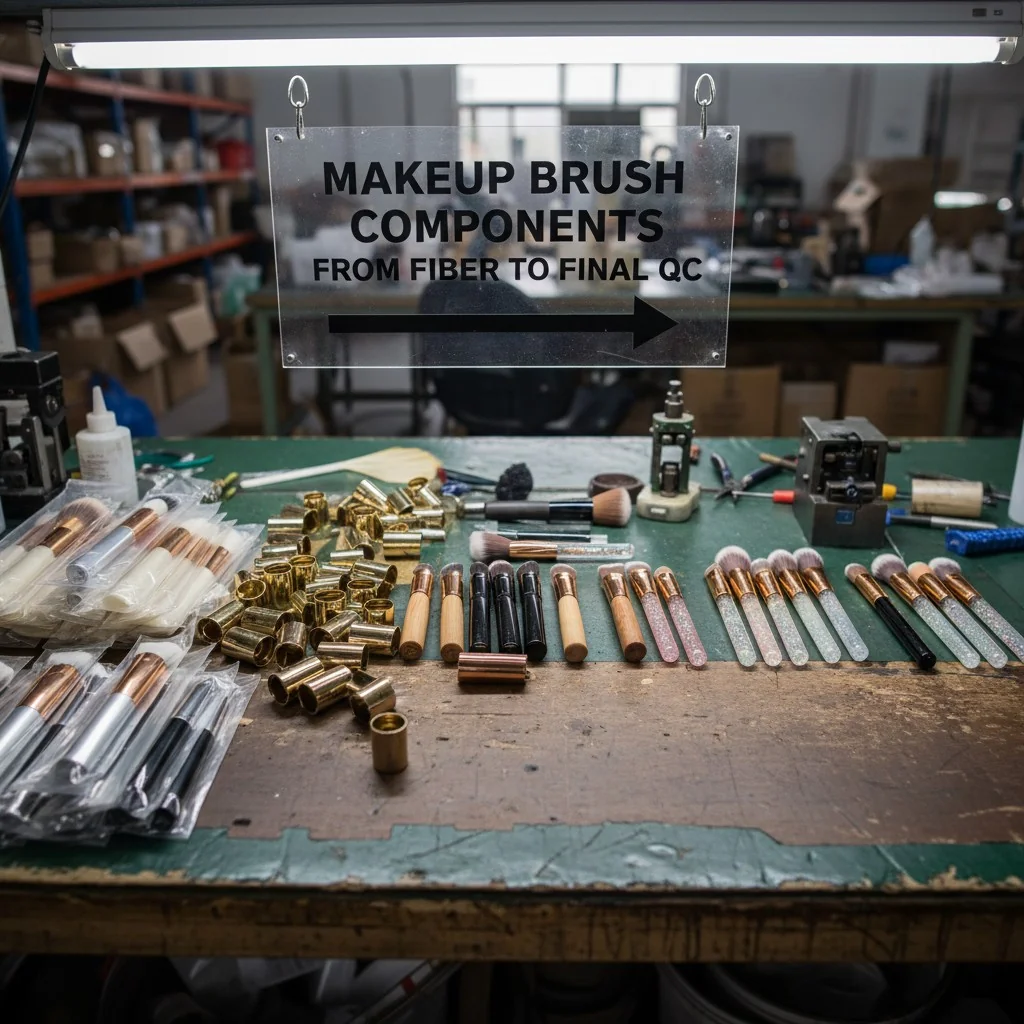 Featured image for [Option A] How Are Makeup Brushes Made? A Factory-Level Guide from Fiber to Final QC