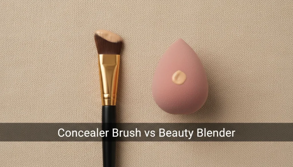 Featured image for Concealer brush vs beauty blender: which should you choose?