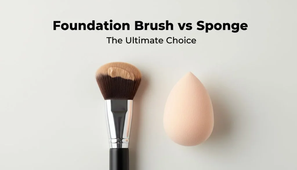Featured image for Foundation Brush vs Sponge: Which Should You Use?