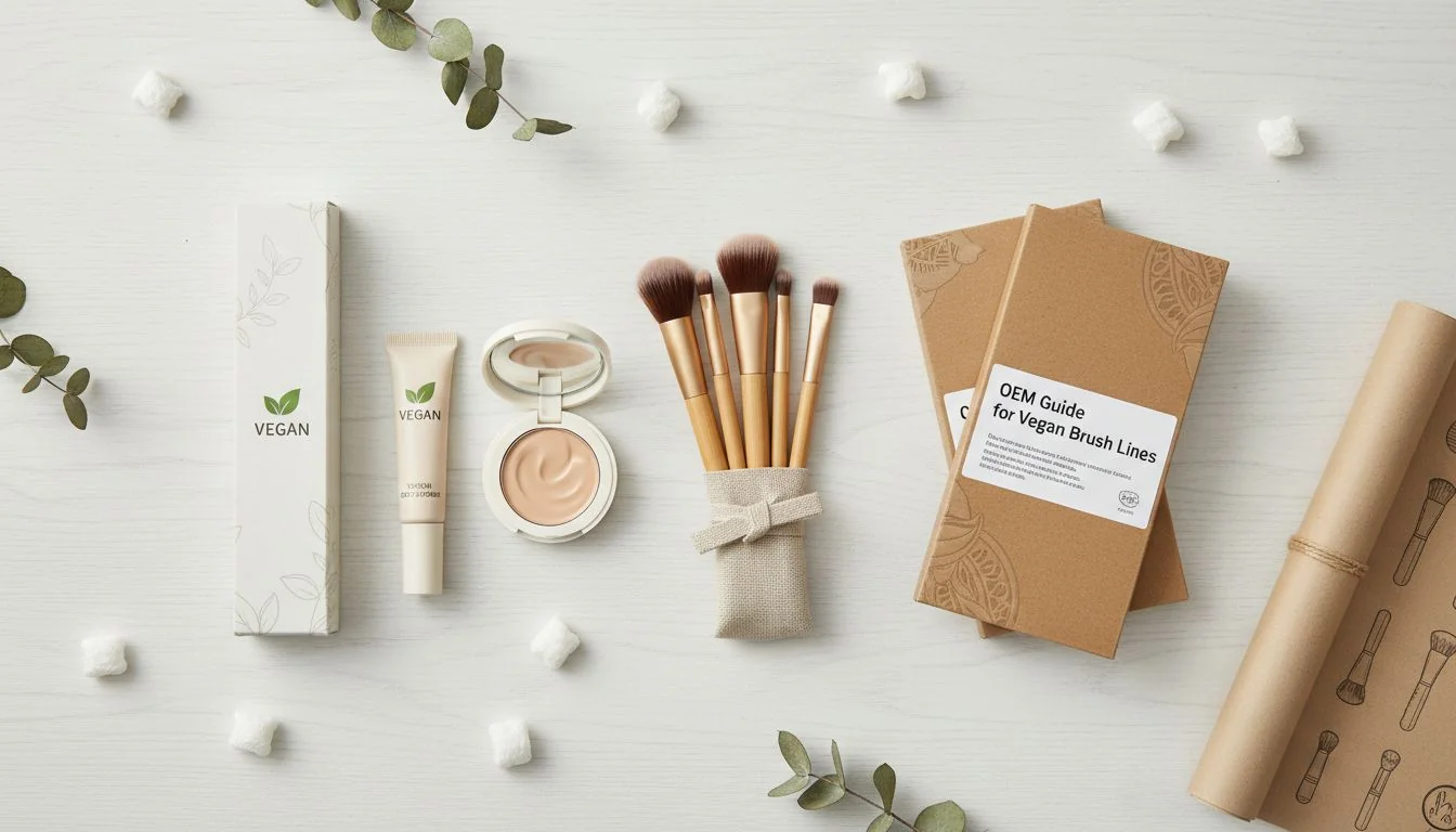 Featured image for Want a practical OEM guide to go from vegan concealer to vegan brush lines—fast and compliant?