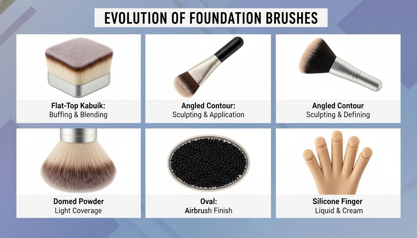 Featured image for From 2022 to 2025: The Evolution of Foundation Brushes and Key Points for OEM Production